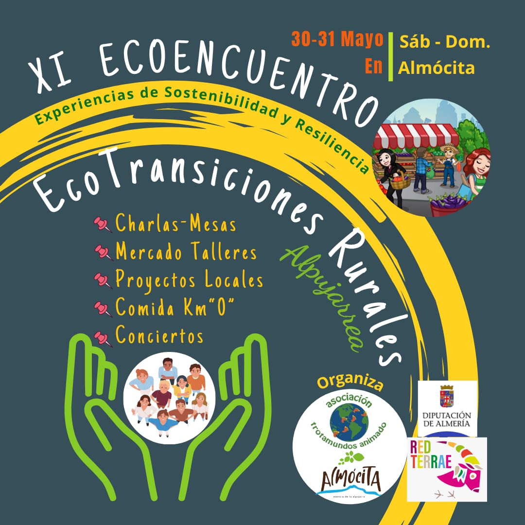 Cartel: Almócita reúne sostenibilidad rural en el XI Ecoencuentro