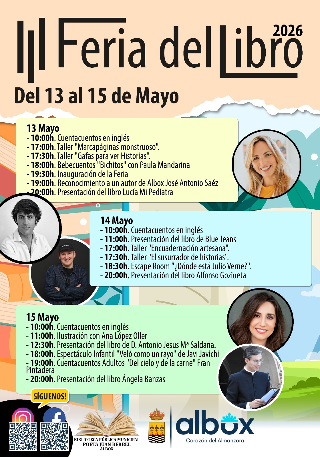 Cartel: Albox celebra tres días de libros, talleres y cuentacuentos