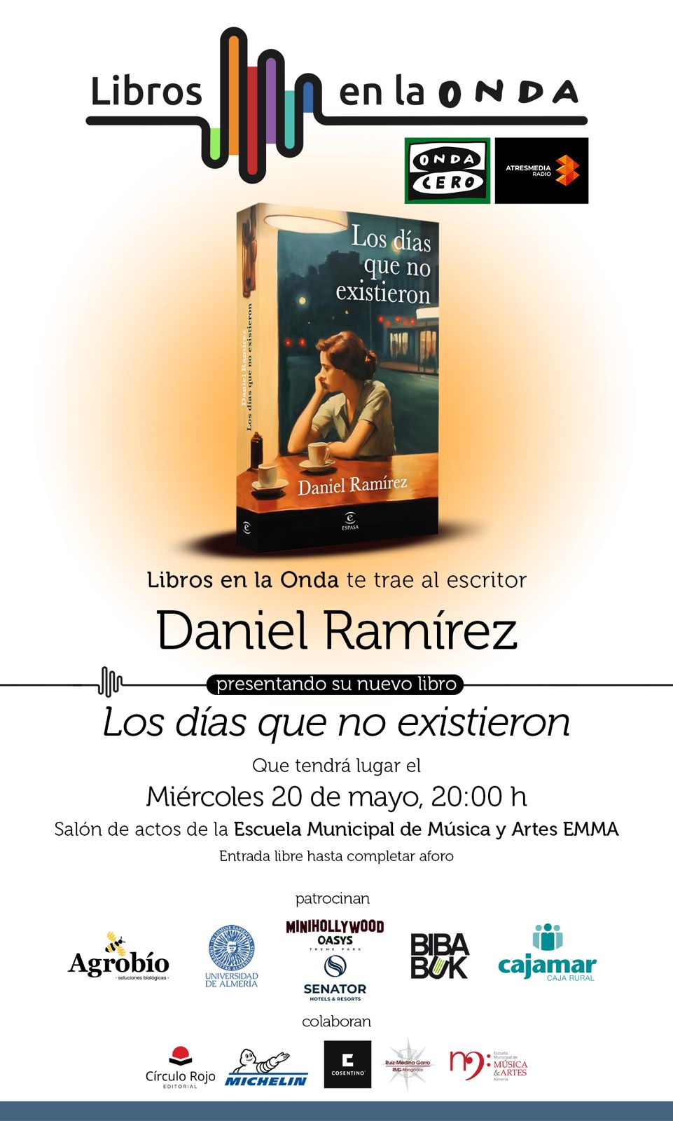 Cartel: Daniel Ramírez presenta Los días que no existieron en EMMA