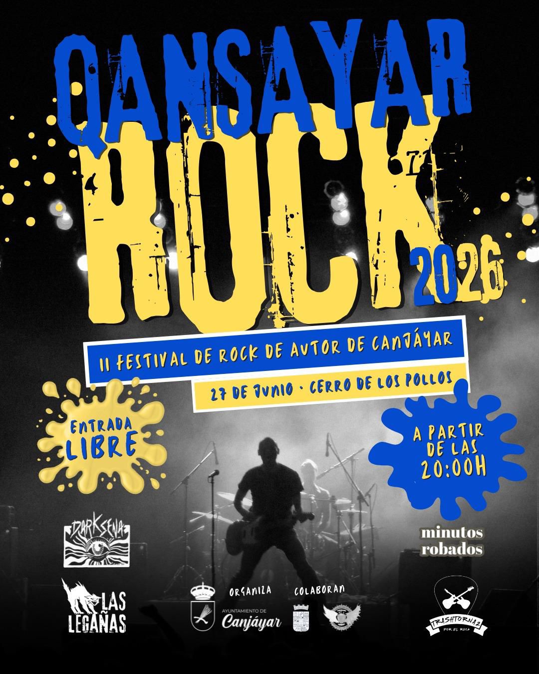 Cartel: Canjáyar celebra en junio el II Qansayar Rock