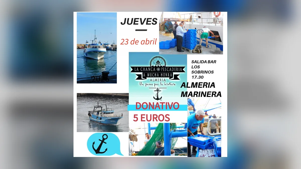 Imagen destacada: Un paseo por la Almería marinera recupera la memoria pesquera de La Chanca
