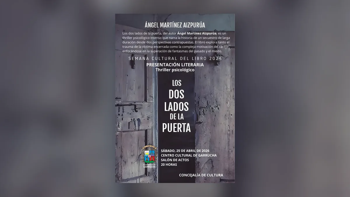 Imagen destacada: Ángel Martínez presenta en Garrucha Los dos lados de la puerta