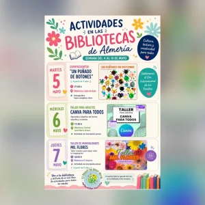 Las bibliotecas de Almería reúnen talleres y cuentacuentos