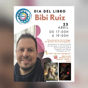 Imagen destacada: Bibi Ruiz presenta en SAFA Almería la saga ‘El Gremio de los Dragones’