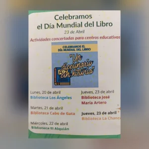 Imagen destacada: Las bibliotecas de Almería celebran el Día del Libro con un diccionario con historia
