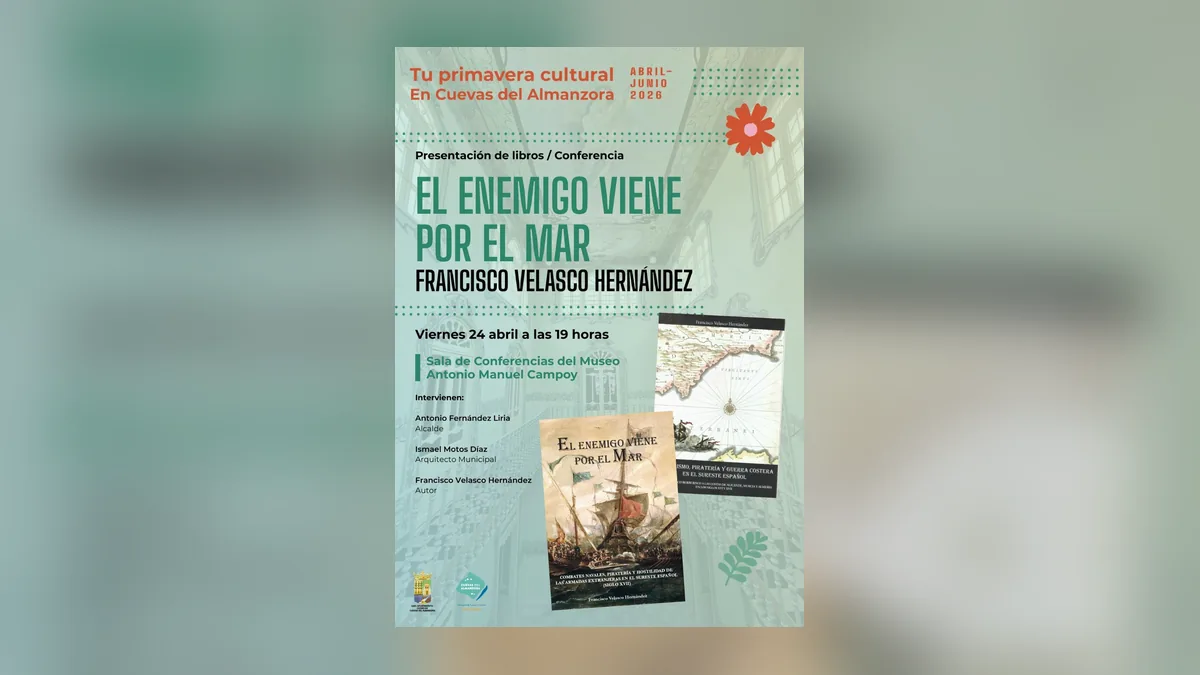 Imagen destacada: Cuevas aborda la piratería del siglo XVII con El enemigo viene por el mar