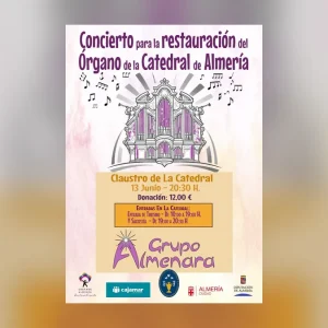 Almería recauda fondos para restaurar el órgano de la Catedral