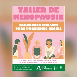 Huércal aborda la menopausia en un taller de salud