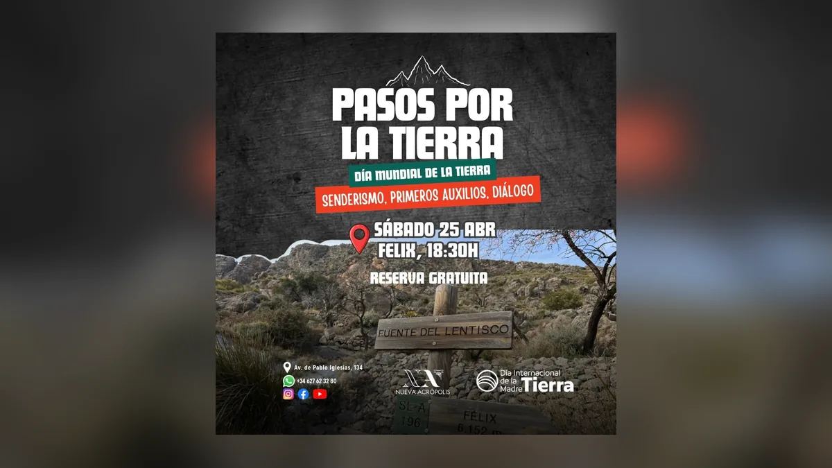 Imagen destacada: Félix acoge ‘Pasos por la Tierra’, una salida de naturaleza y primeros auxilios