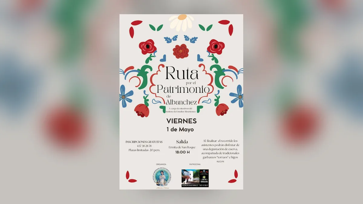 Imagen destacada: Una ruta por Albanchez recorre su patrimonio y la gastronomía tradicional