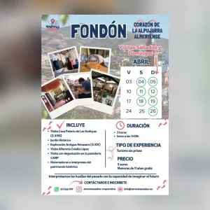 Imagen destacada: Fondón recorre su patrimonio con visitas guiadas por la Alpujarra