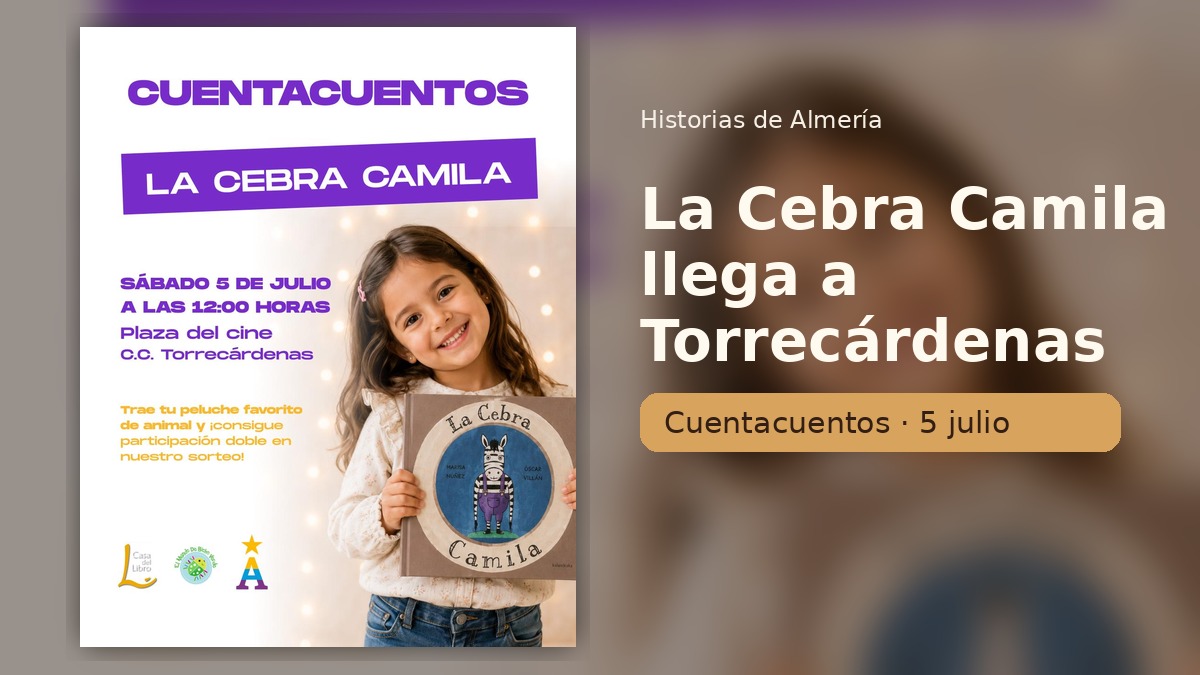 La Cebra Camila llega a Torrecárdenas