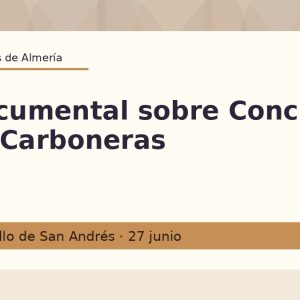 Documental sobre Concha Robles en Carboneras