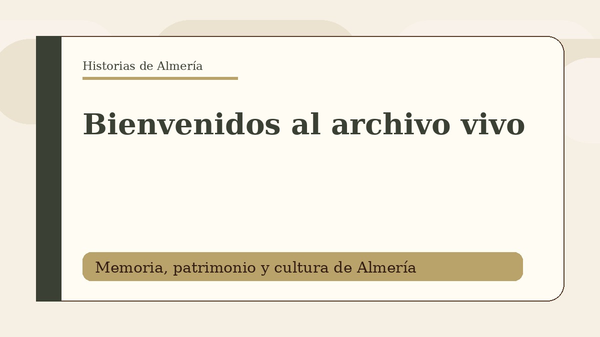 Bienvenidos al archivo vivo